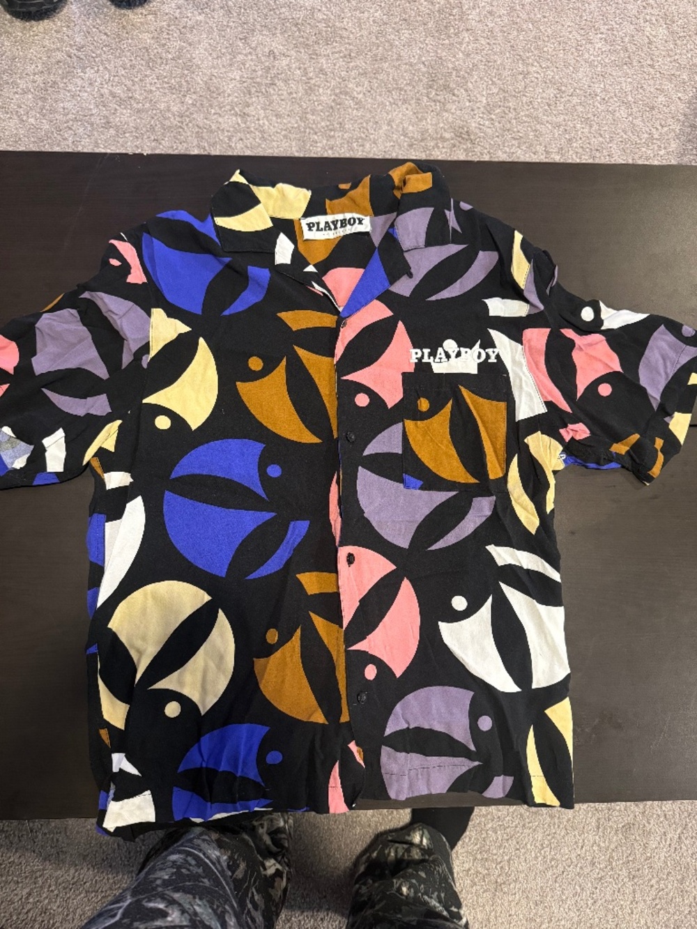 Playboy Men's Multi Color Polo-shirts (Small)